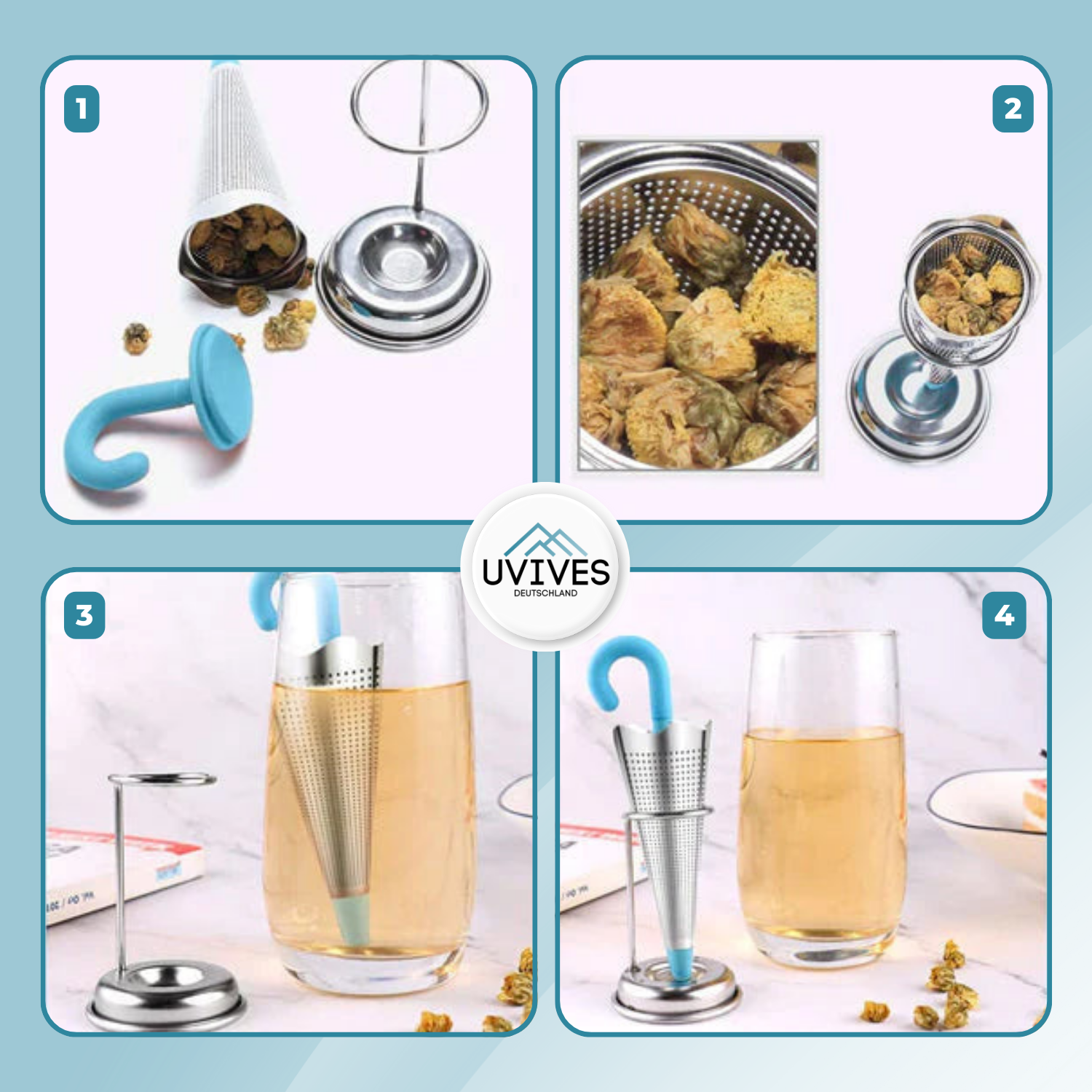 1+1 GRATIS | TeaBrella – Un'esperienza di tè elegante e divertente!
