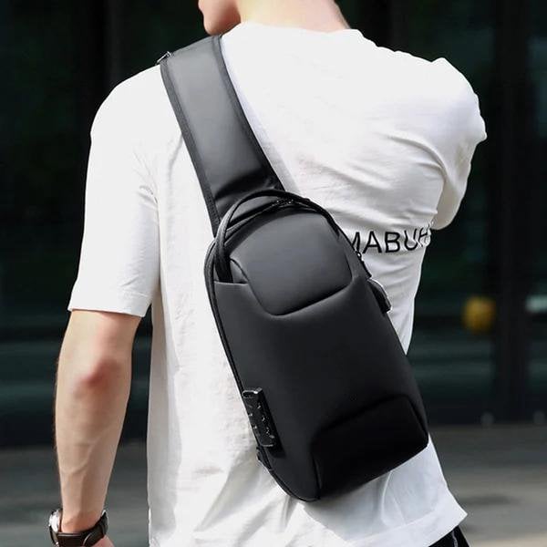 Borsa Antifurto | Porta USB | Impermeabile & Lucchetto a Codice