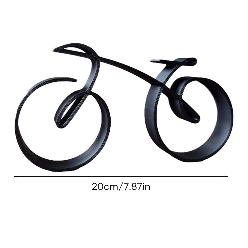 Decorazione per bicicletta in metallo