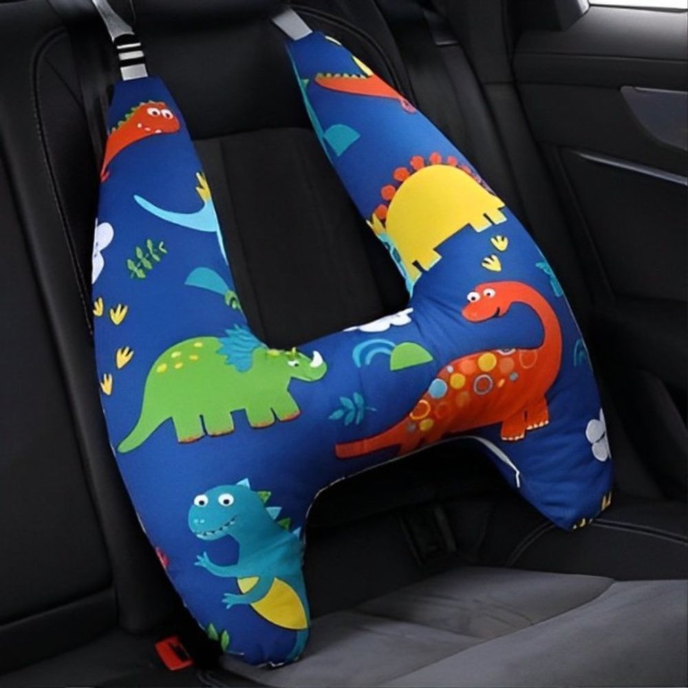ComfortJourney - Cuscino da viaggio per bambini sul sedile posteriore dell'auto