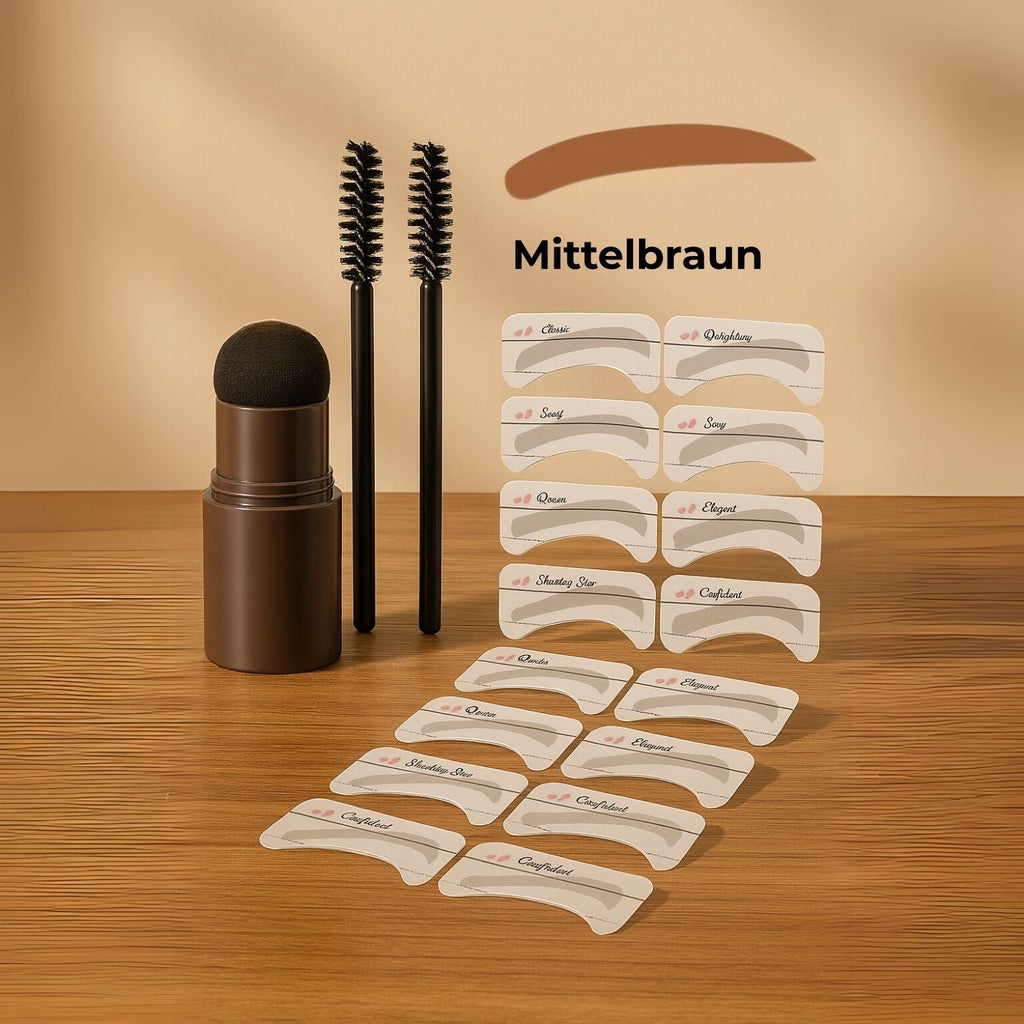 BrowStamp - Set di Stamping per Sopracciglia