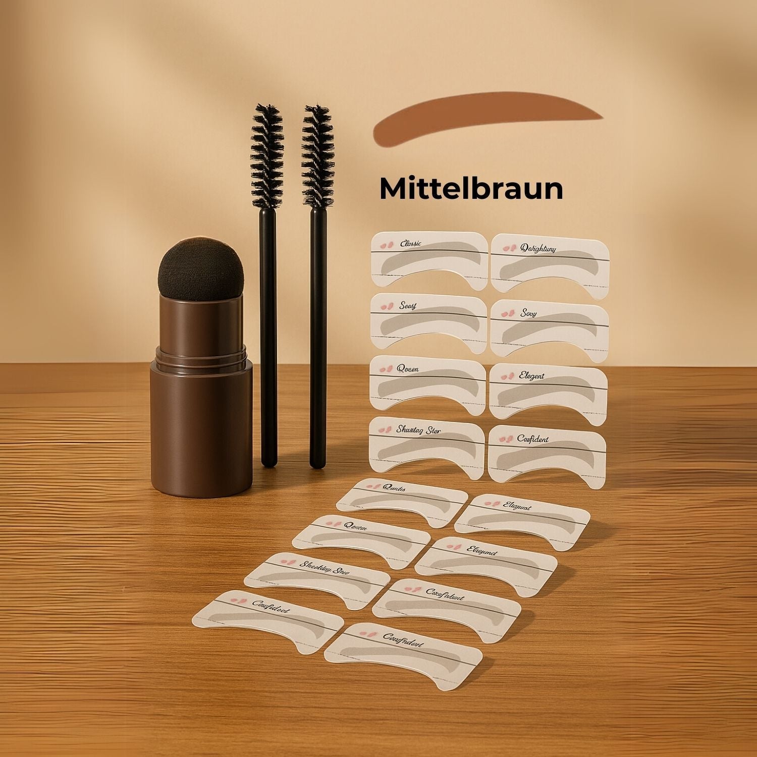 BrowStamp - Set di Stamping per Sopracciglia