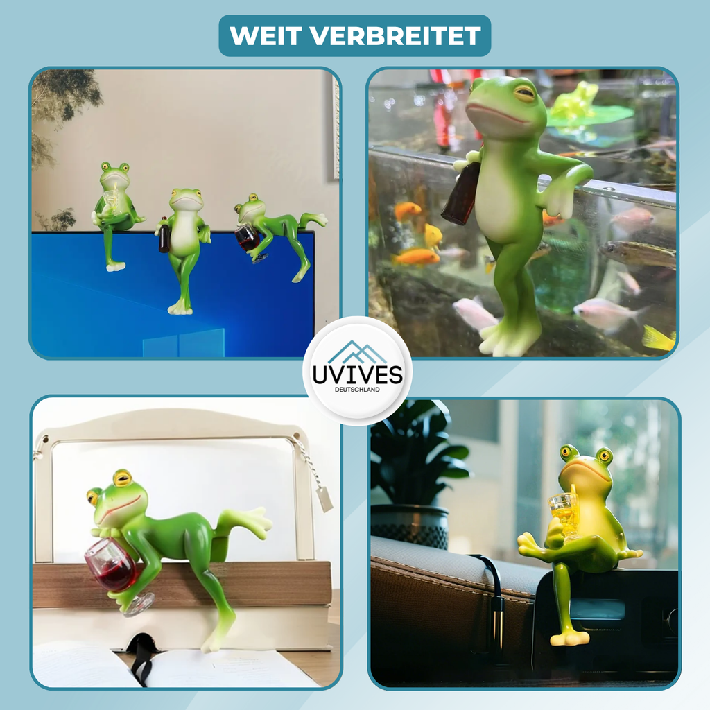 FrogWhimsy – La decorazione vivace per vasi e giardini