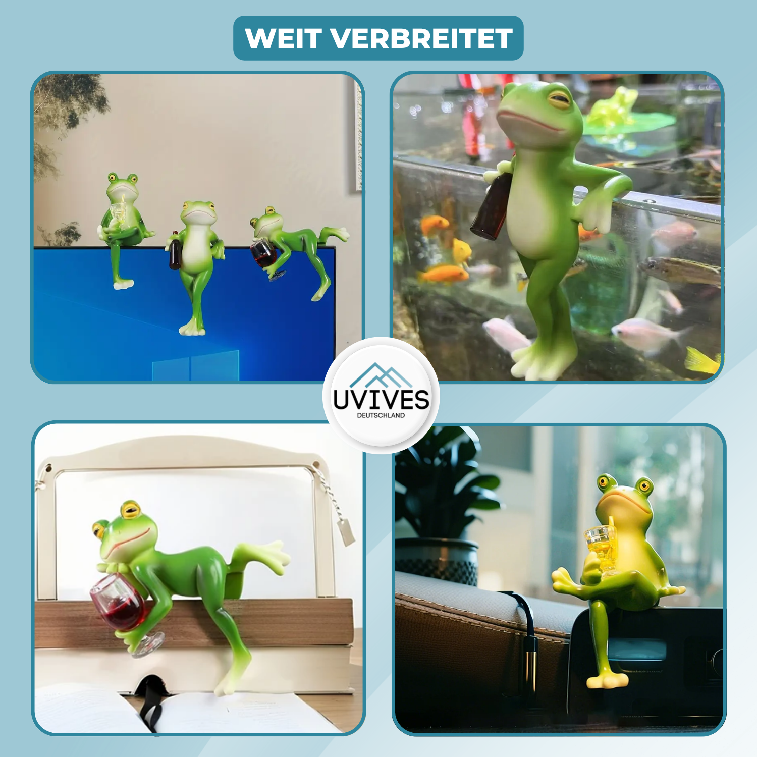 FrogWhimsy – La decorazione vivace per vasi e giardini