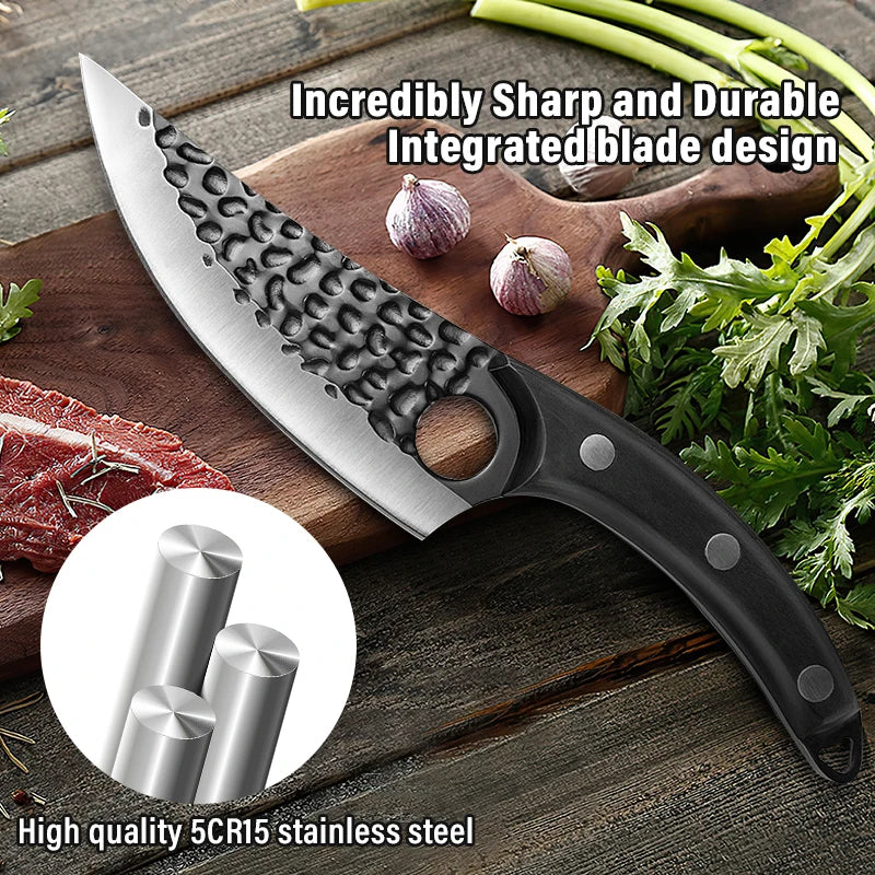 Coltello Giapponese Fatti a Mano OrionKoi per Lavori di Cucina Precisi