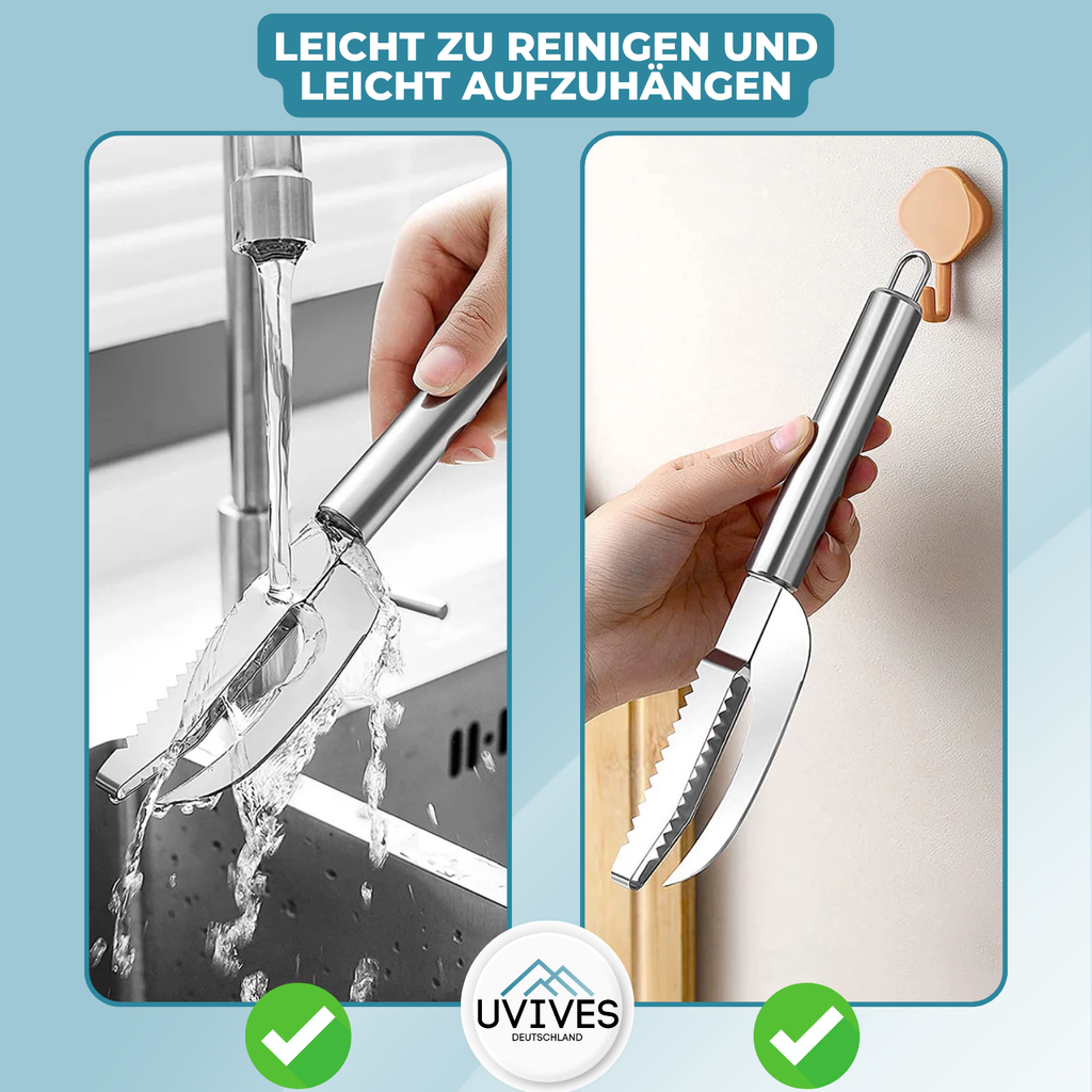1+1 GRATIS | CleanScrape - Pesce pulito rapidamente e facilmente! [Ultimo giorno di sconto]