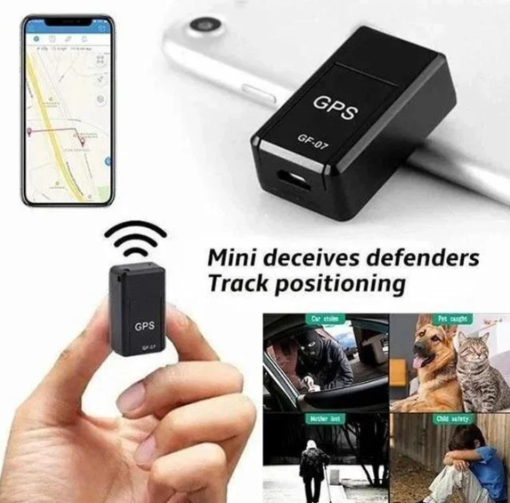 BowLift | Mini-GPS-Tracker | Localizzazione Magnetica Globale | Nero