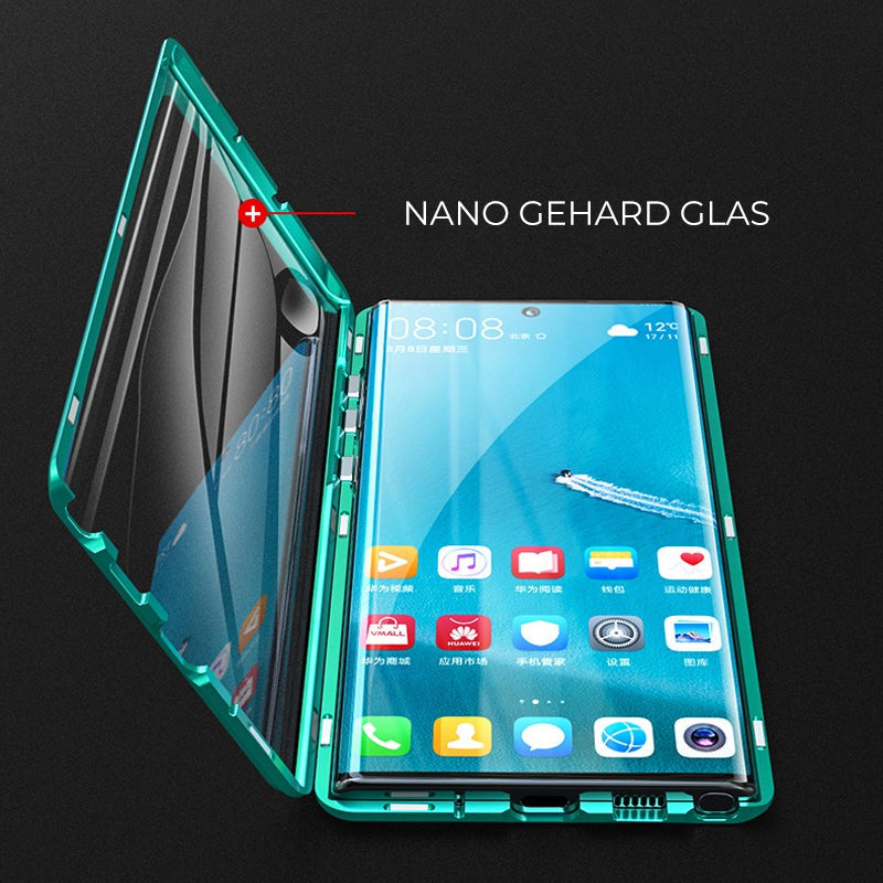 Sandsberg vetro temperato Custodia per telefono doppio lato per Samsung