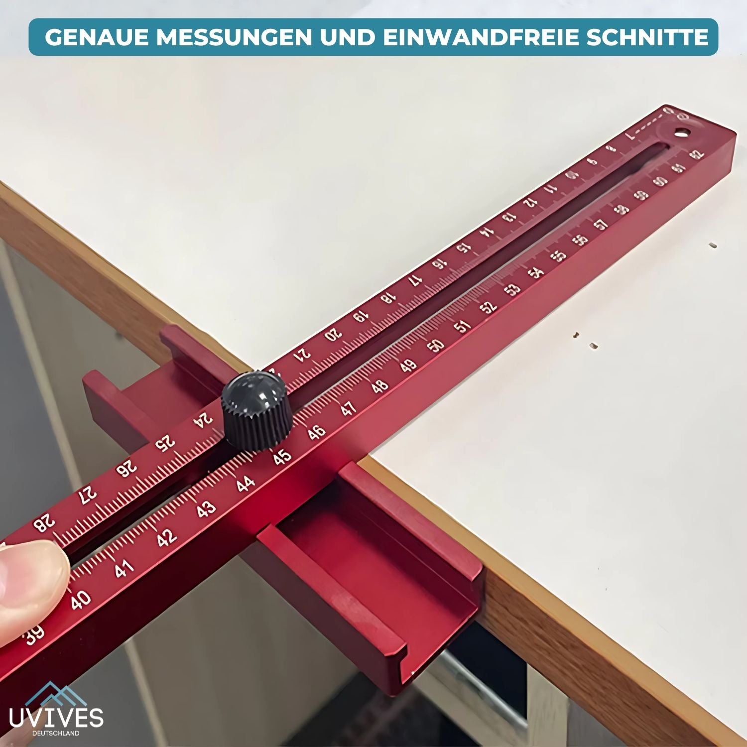 ExactMill Maschera di Fresatura | Lavorazione del Legno Precisa | Lega di Alluminio | Per Professionisti e Fai-da-te