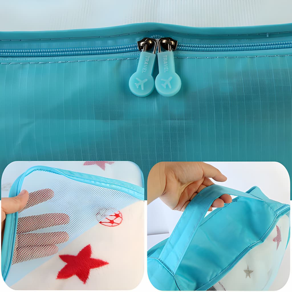 TravelOrganizer - Organizza la tua valigia perfettamente! (set da 6)