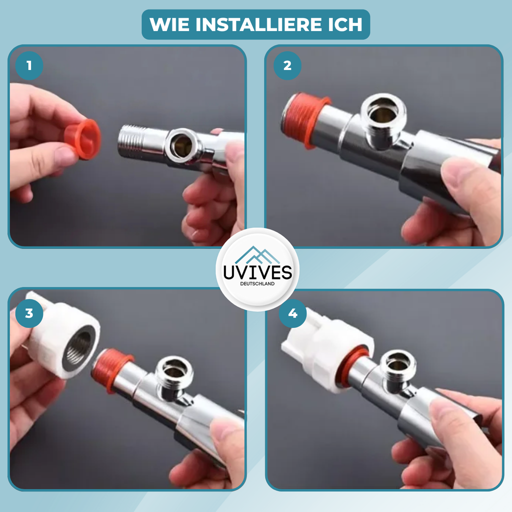 10+10 GRATIS | GripSeal – La guarnizione universale in silicone per ogni filettatura