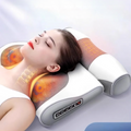 SerenGlow ComfortHeat Cuscino Massaggiante per Collo e Parte Superiore della Schiena