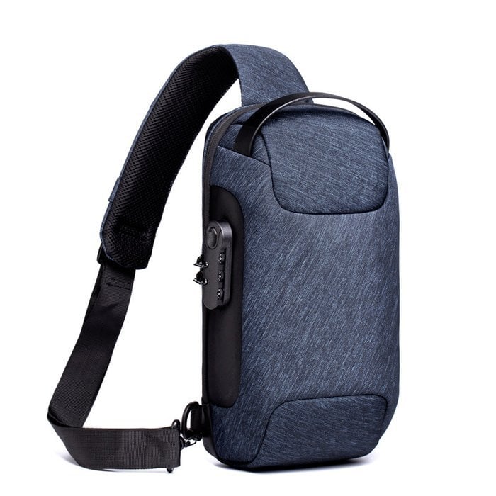 Borsa Antifurto | Porta USB | Impermeabile & Lucchetto a Codice