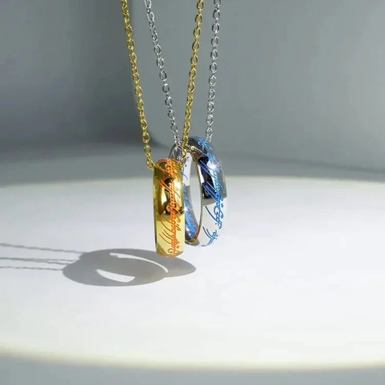Sandsberg | Anello Luminoso | Scrittura Elfica Luminescente | Vari Colori