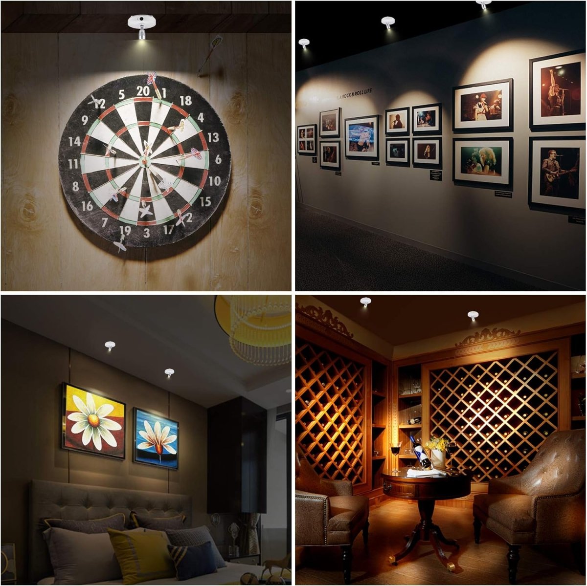 Lampada Proiettore Viva - Fonte di Luce LED - Design Compatto