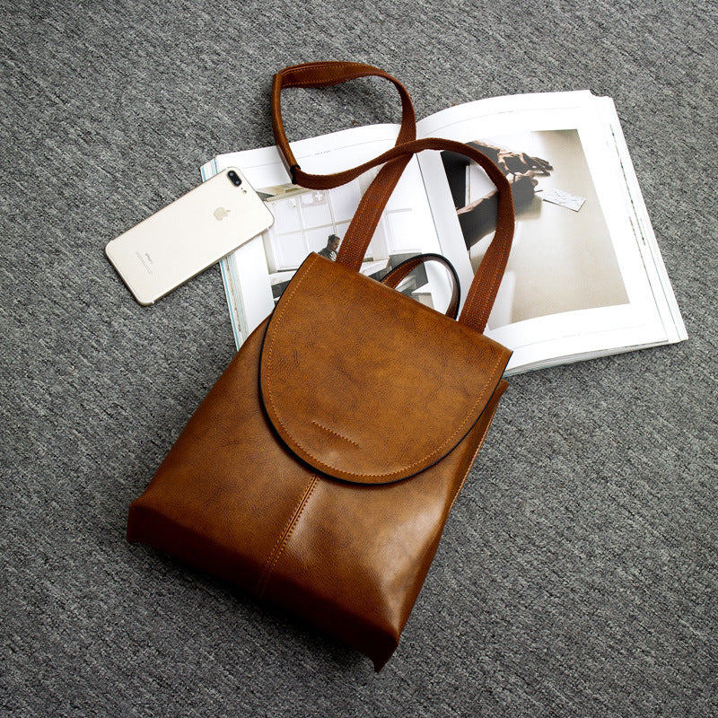 Zaino in pelle alla moda per donne – Elegante, Versatile e Durevole