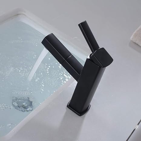 Rubinetto da bagno estraibile a leva singola