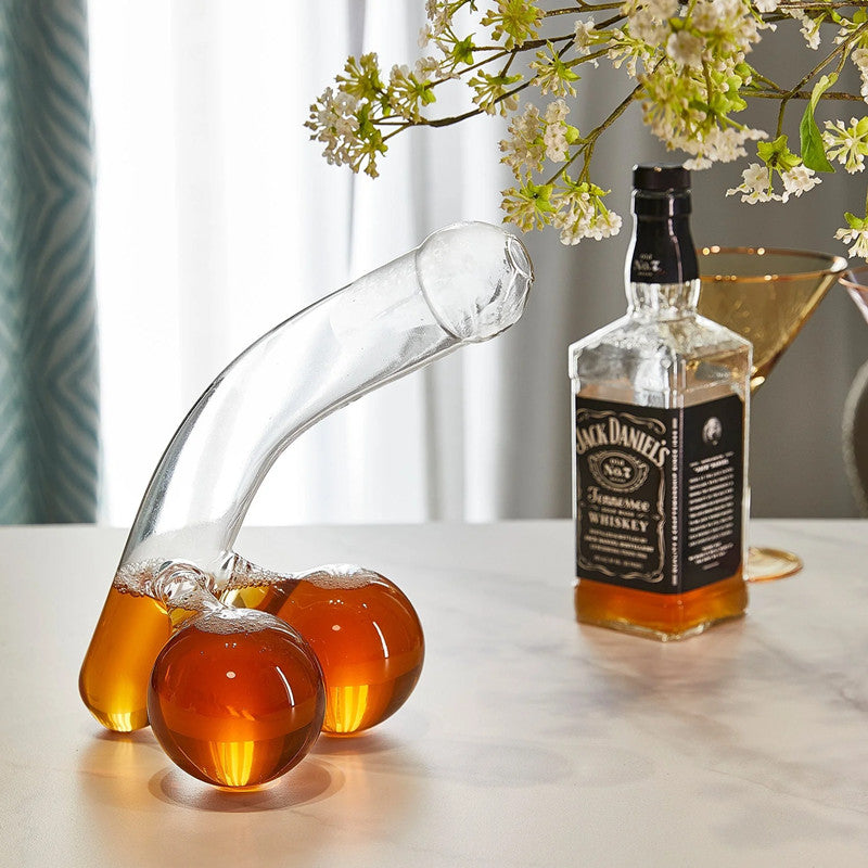 Caraffa di Whiskey/Vino – Per chi considera il ridere importante quanto brindare