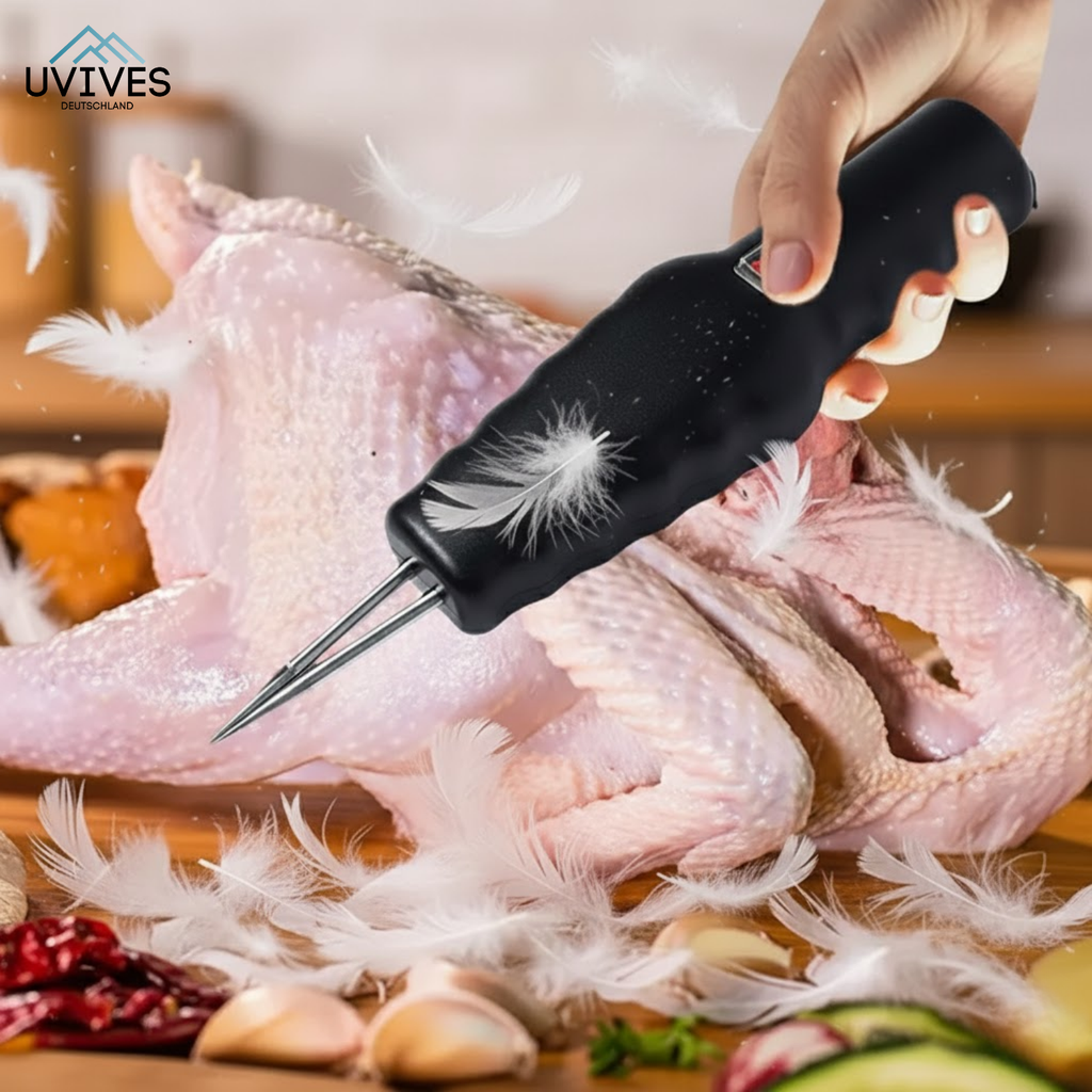 FeatherPro – Macchina per la spennatura del pollame compatta!