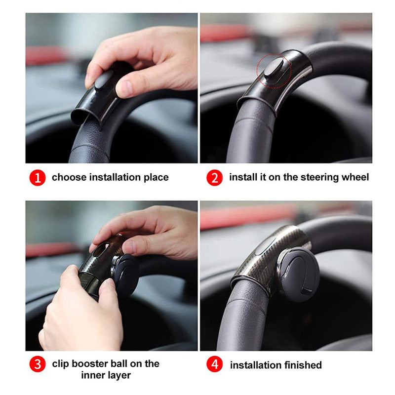 Pulsante Universale per Aiuto al Volante a 360°