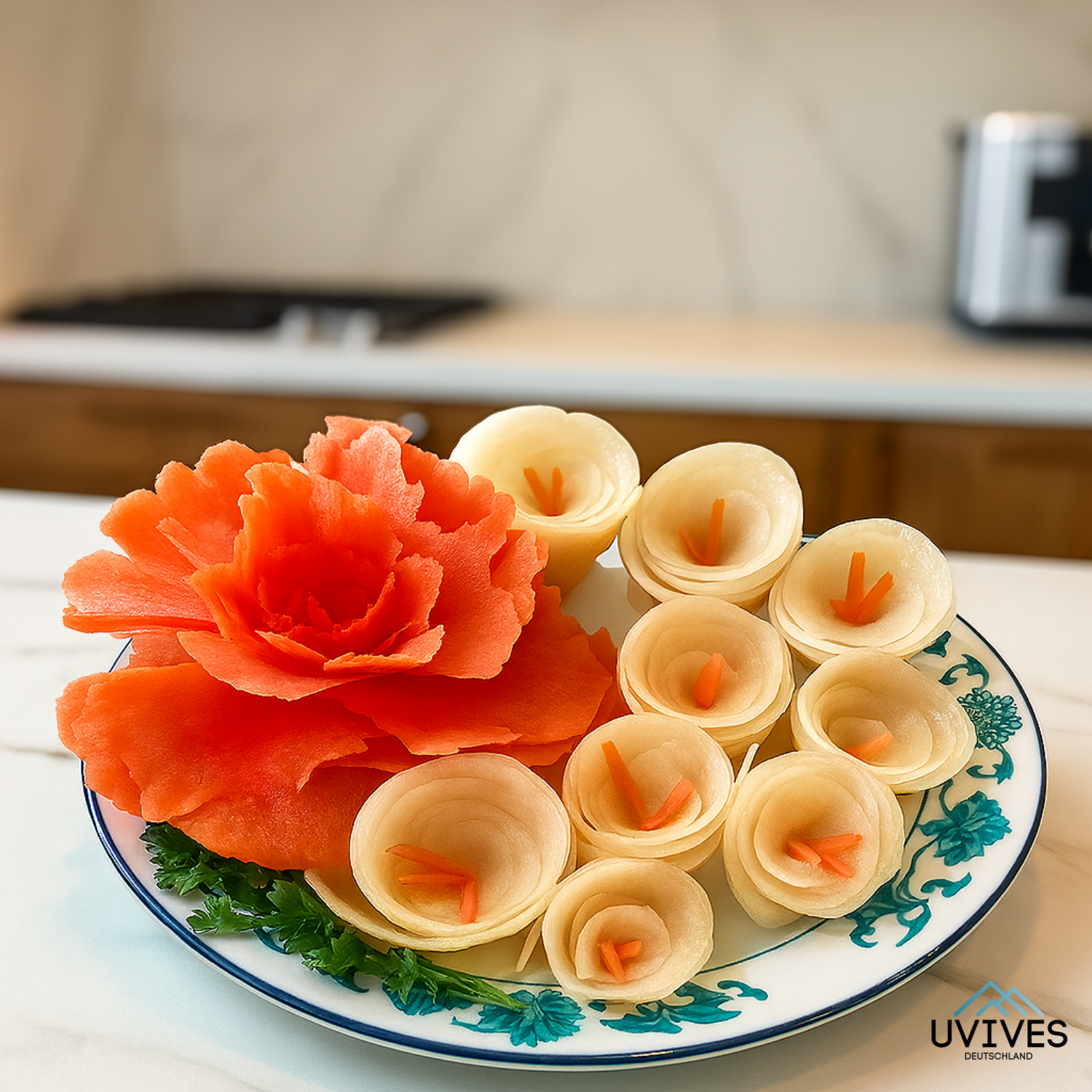 1+1 GRATIS | BlossomCut - Affettatrice a spirale simile a un fiore per verdure [Ultimo giorno di sconto]