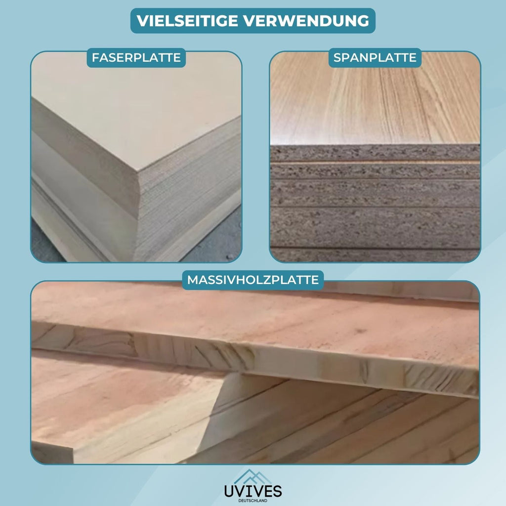 ExactMill Maschera di Fresatura | Lavorazione del Legno Precisa | Lega di Alluminio | Per Professionisti e Fai-da-te