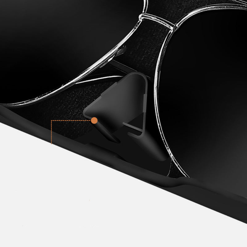 LuxAuto Luxe Portaocchiali da Sole | Protezione elegante per i tuoi occhiali da sole in auto