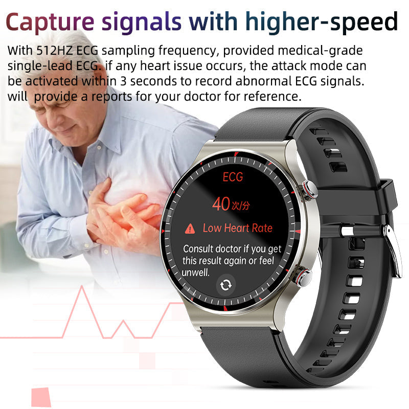 Sandsberg | Smartwatch per la salute | EKG, SpO2 & Frequenza cardiaca