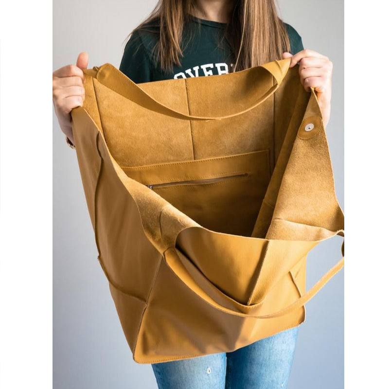 Brehn | Borse da weekender in pelle di grande formato