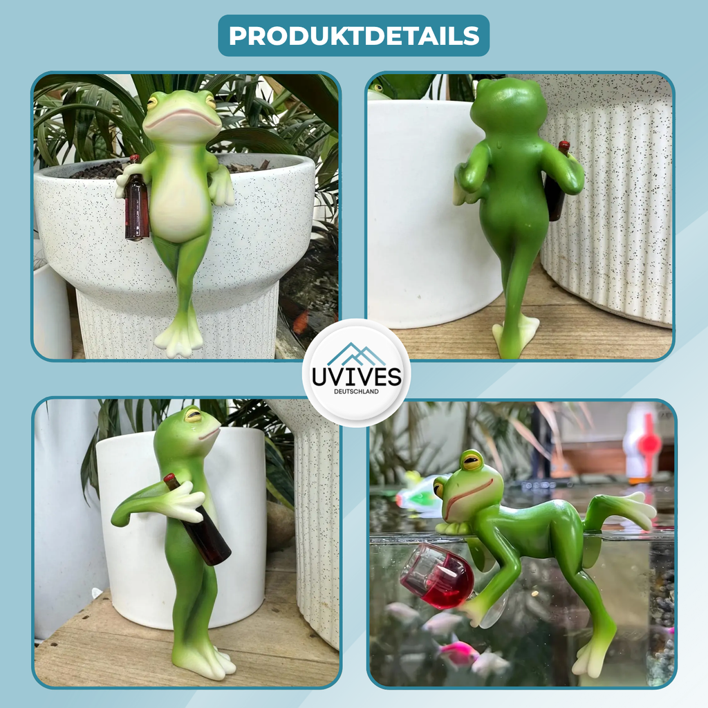 FrogWhimsy – La decorazione vivace per vasi e giardini