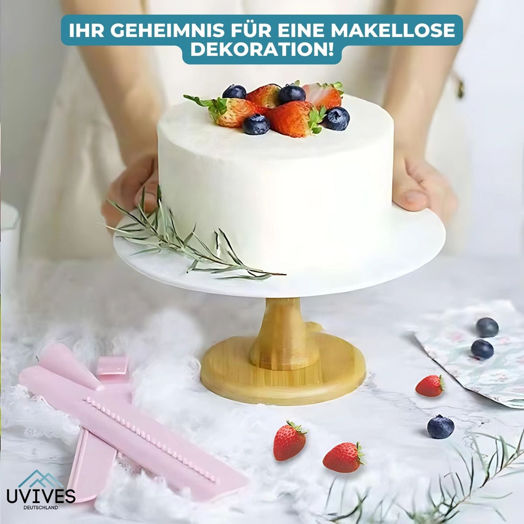 CakeCrafter - Spatola e Lisciatore per Torte Regolabile