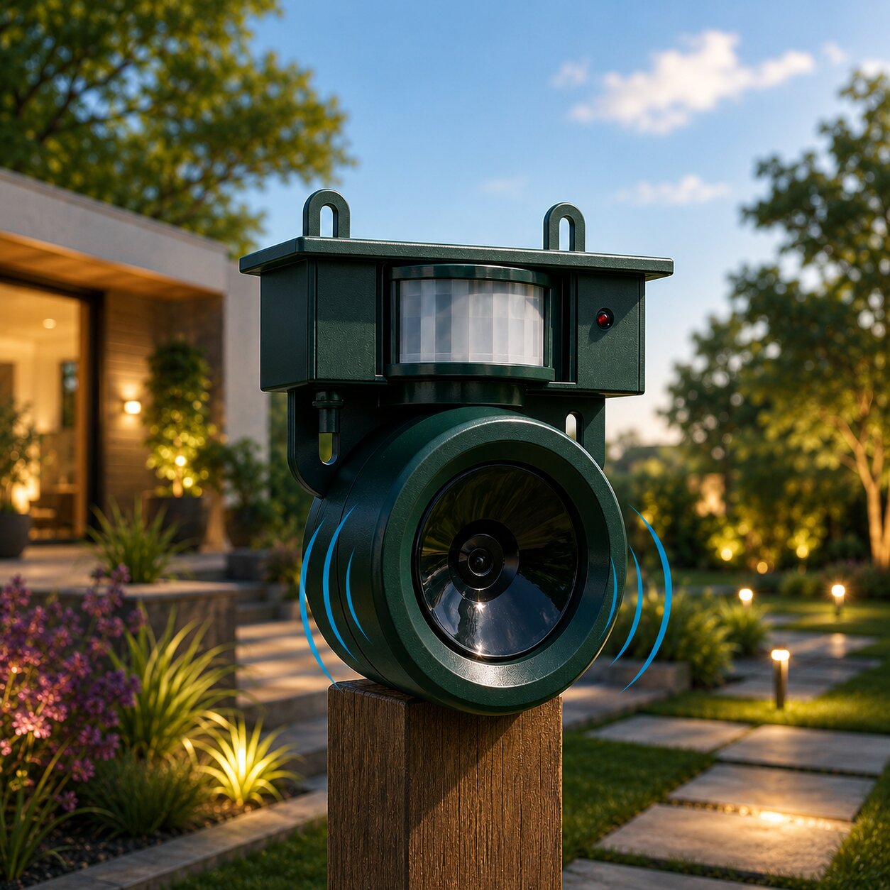 Allontanare i piccioni da balcone e giardino | Dispositivo di difesa degli uccelli | VogelBlock