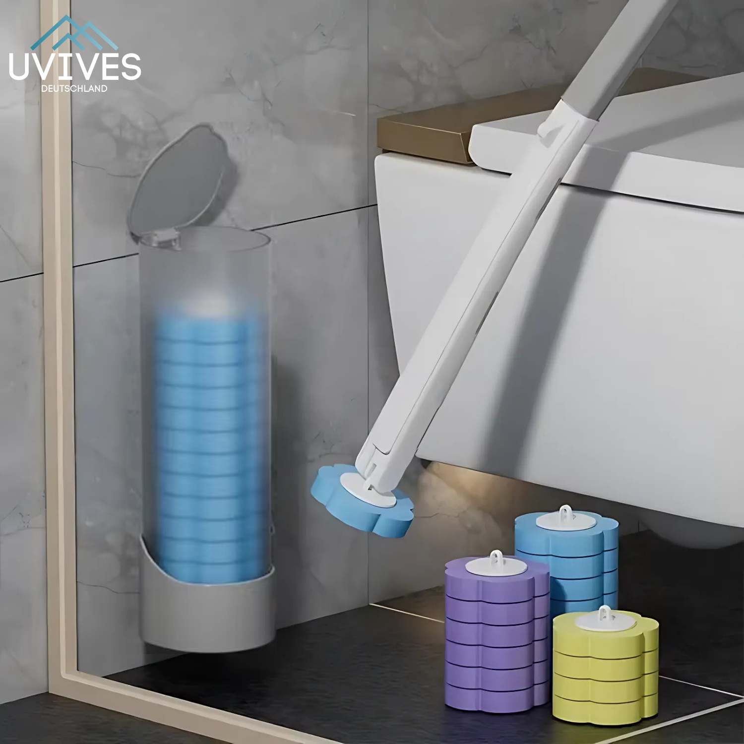 CleanGrip – Toilette igienicamente pulita senza strofinare