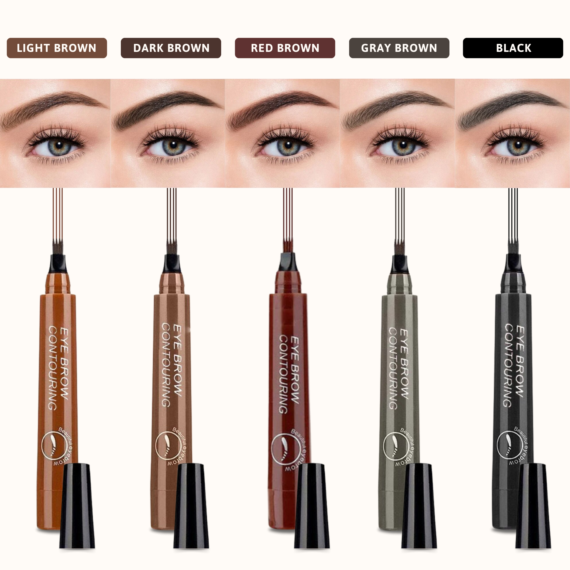 1+1 GRATIS | BrowElegance - Matita per sopracciglia Microblading