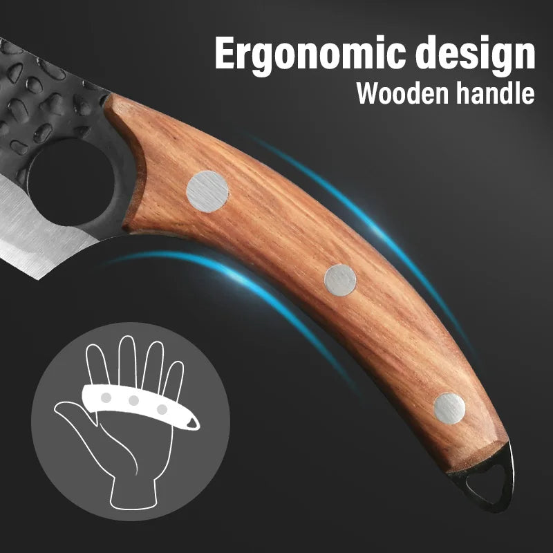 Coltello Giapponese Fatti a Mano OrionKoi per Lavori di Cucina Precisi