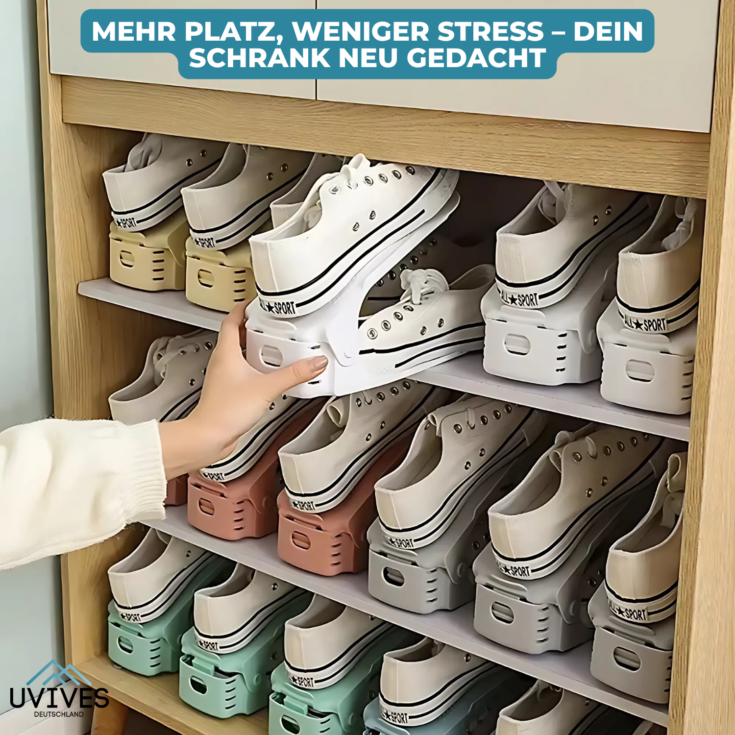 3+3 GRATIS | StepOrder - Organizzatore per guardaroba