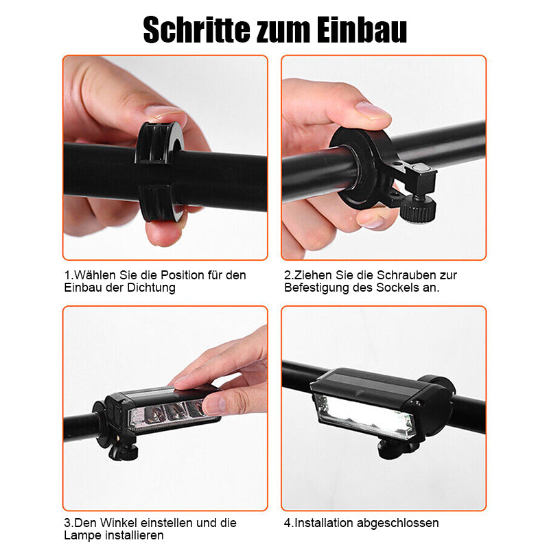 Luce potente per biciclette