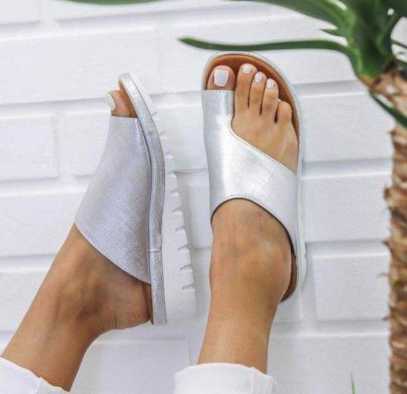 Sandali ortopedici da donna, correttivi per Hallux Valgus
