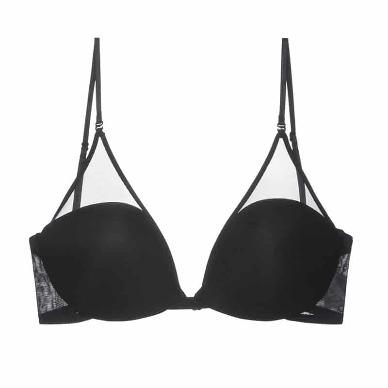 Breezy 2.0 - Reggiseno senza schienale con tulle trasparente