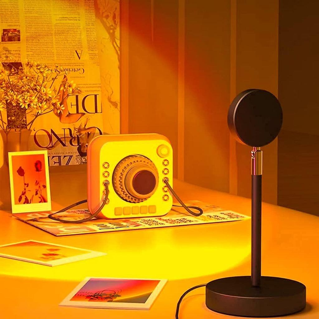 Lampada da tavolo SunsetLamp NUOVA – Design moderno – Bianco caldo