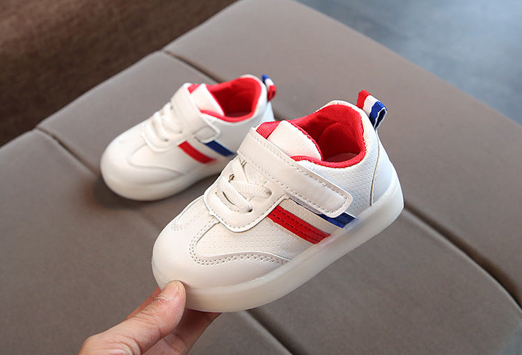 Sneaker per bambini LED con suola flessibile