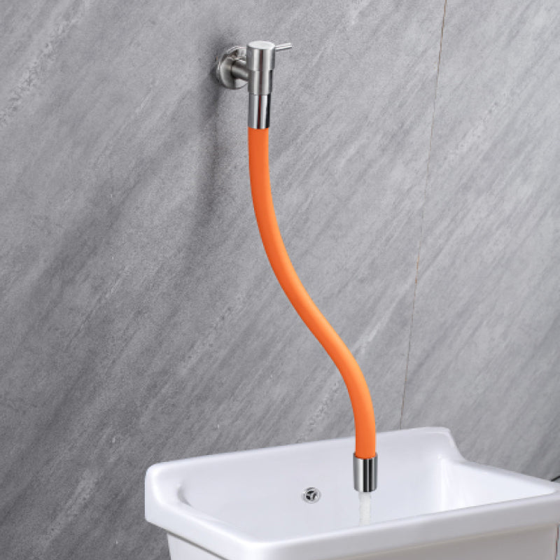 Brehn | Rubinetto da bagno contemporaneo a parete con maniglie a leva in acciaio inossidabile
