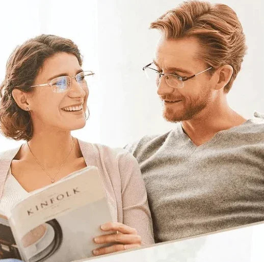 Occhiali da lettura progressivi con alta resistenza e filtro anti-luce blu per la distanza e la vicinanza