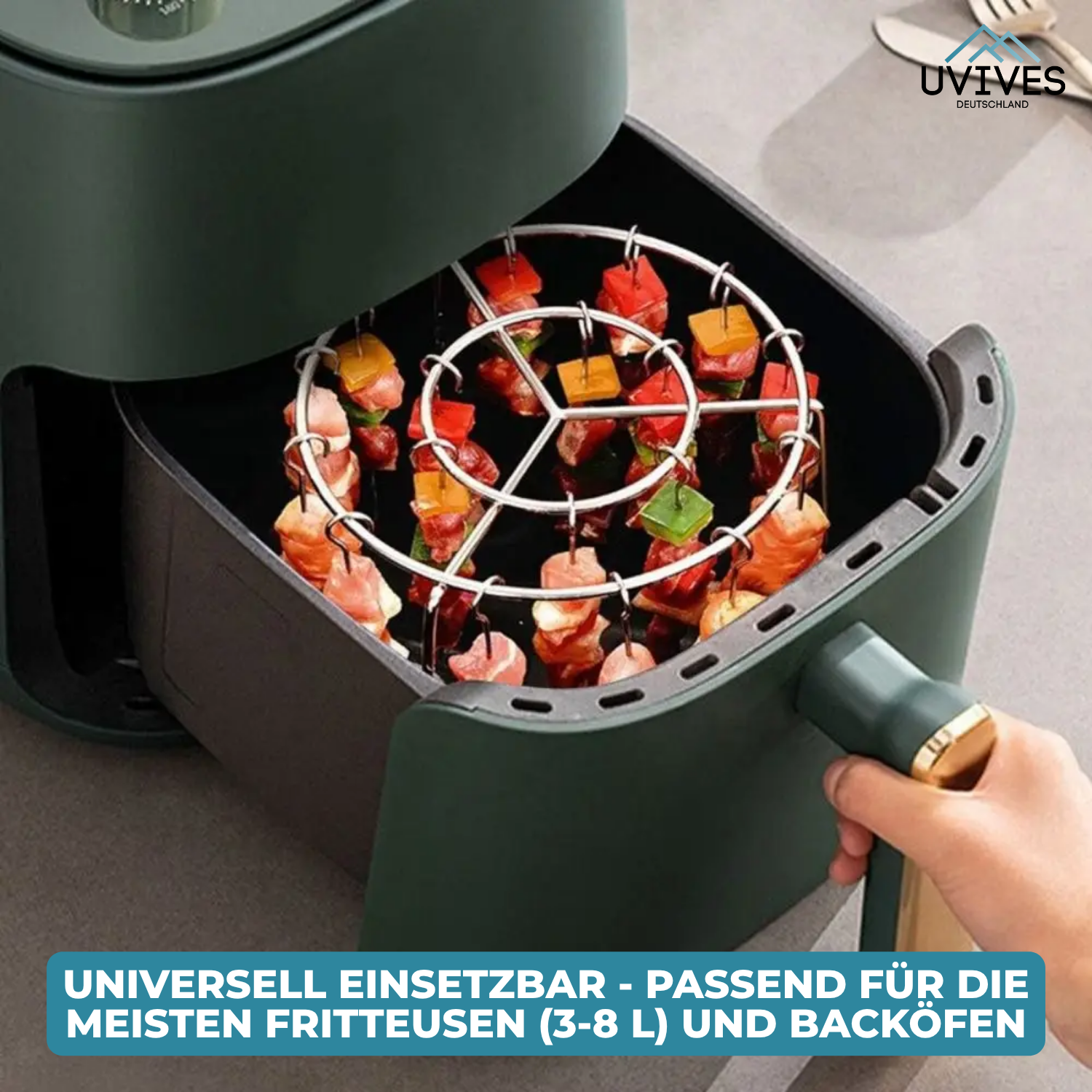 Set CrispGrill – Piacere croccante senza fumi e grassi!