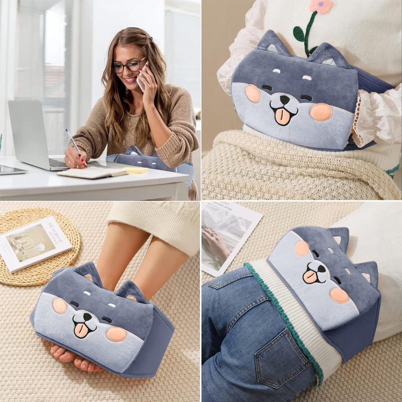 Cintura riscaldante ricaricabile in peluche