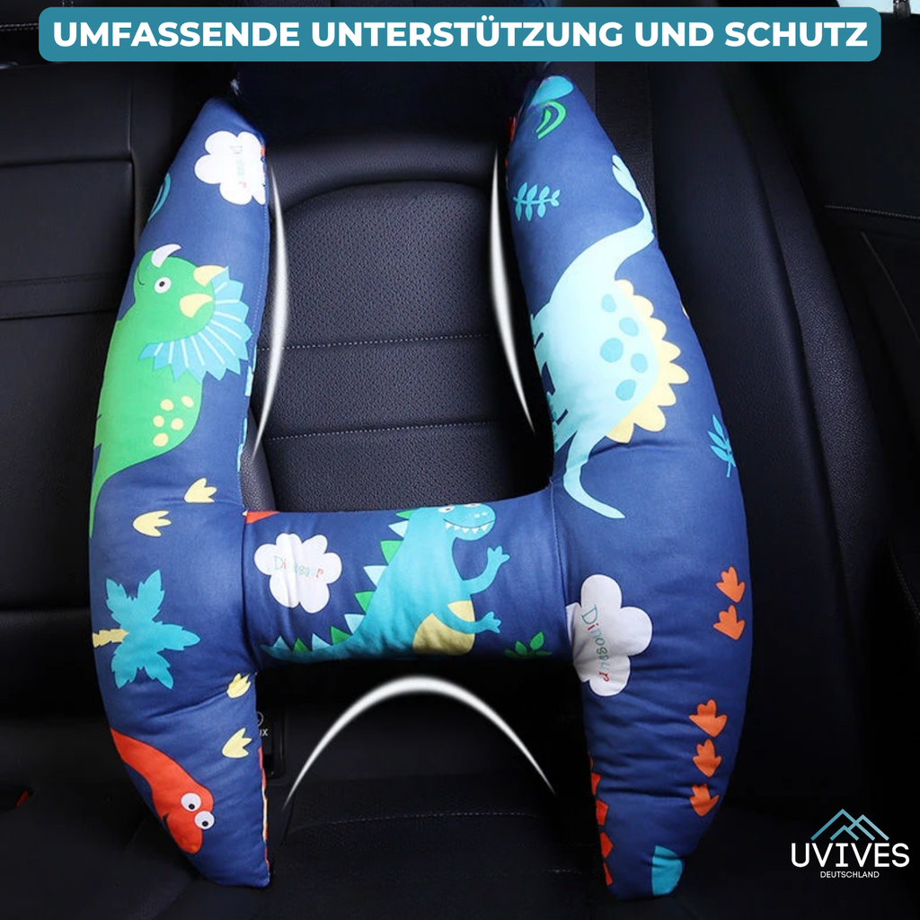 ComfortJourney - Cuscino da viaggio per bambini sul sedile posteriore dell'auto