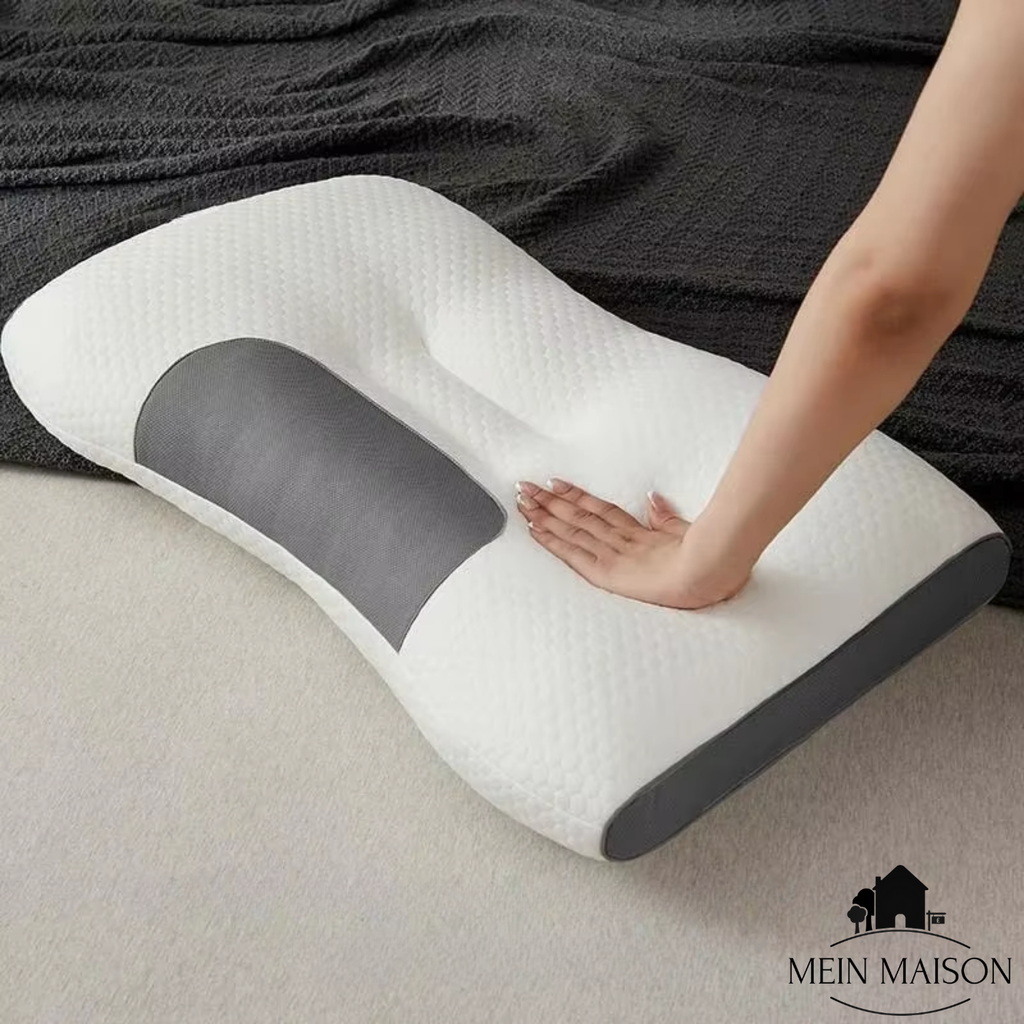 Cuscino ortopedico per il collo OrthoRest | Contorno ergonomico | Schiuma memory | Traspirante