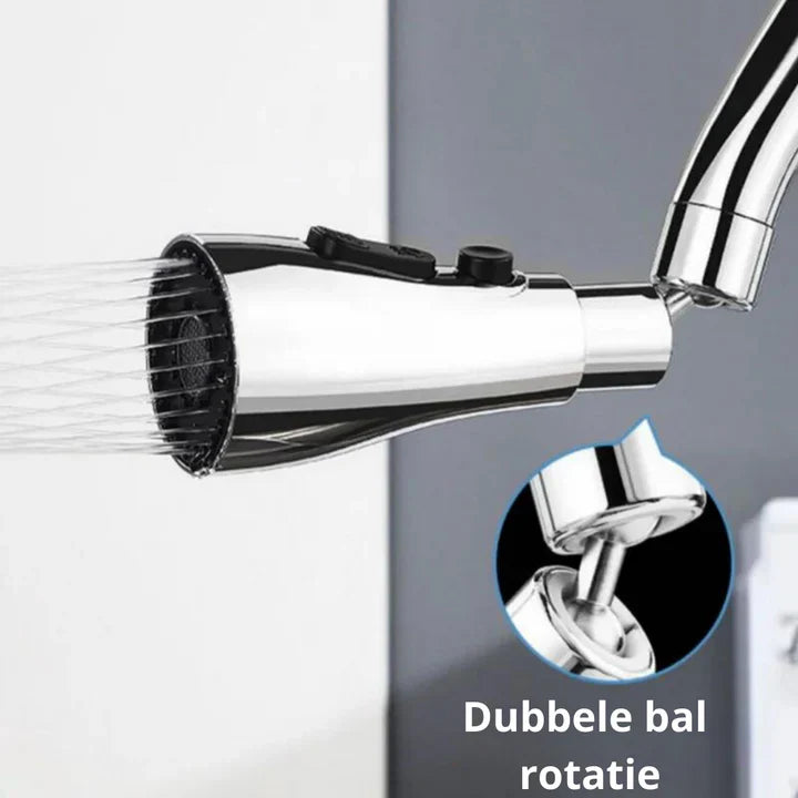 AquaPro 360° | Universale | Tre diverse modalità di pressione dell'acqua