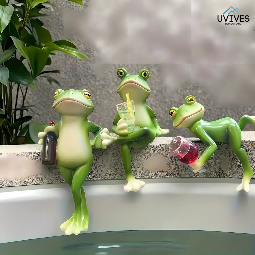 FrogWhimsy – La decorazione vivace per vasi e giardini