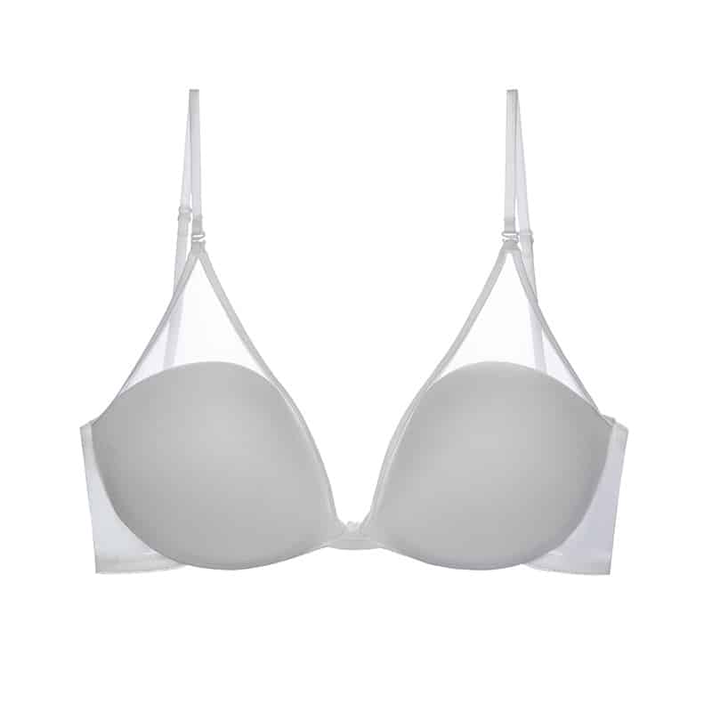 Breezy 2.0 - Reggiseno senza schienale con tulle trasparente